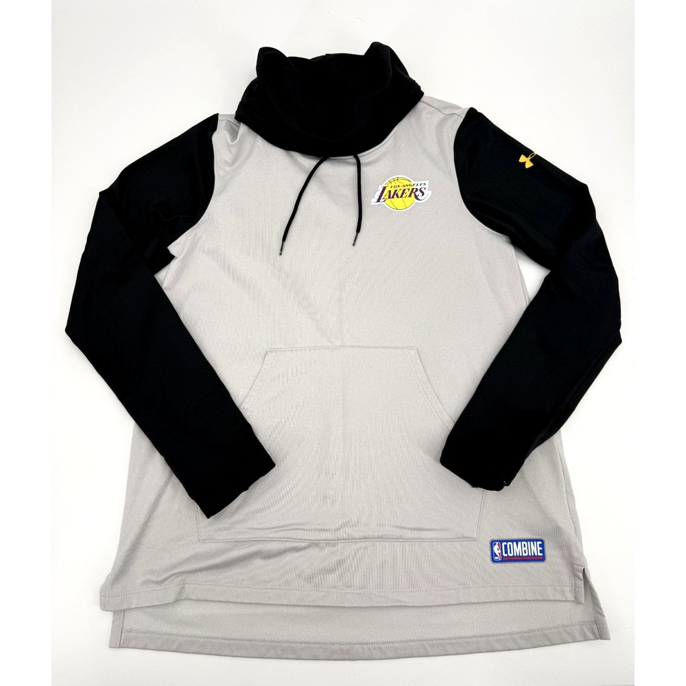 Lakers Under Armour Combine Coldgear High Neck Hoodie Lakers Women Small Limited